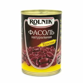 Фасоль красная натуральная 410 гр ж/б (ROLNIK)