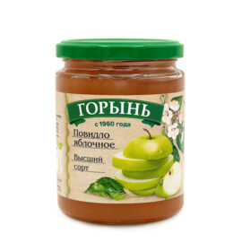 Повидло яблочное 450 гр в/с ГОСТ ст/б (Горынь)